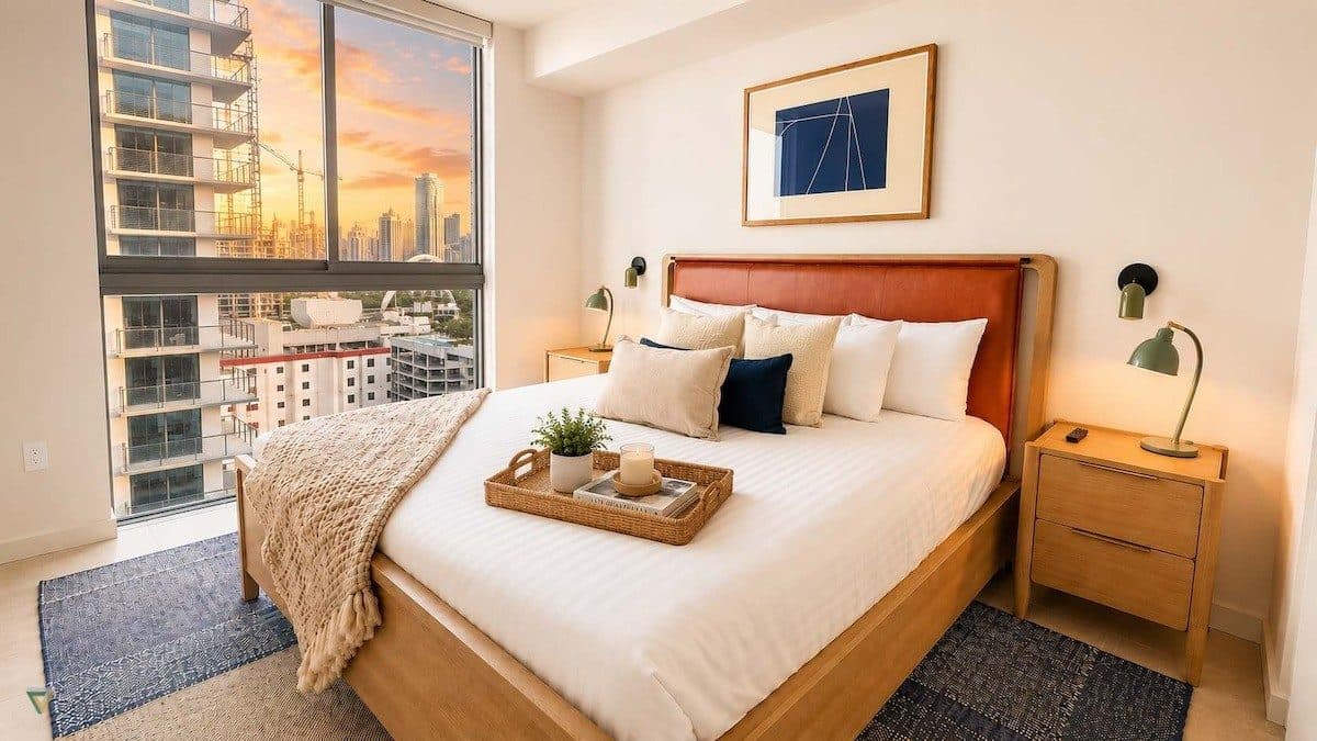 Downtown Miami Vibe | Stylish 1BR Condo at The Crosby | Rooftop Pool, Hot Tub & Skyline Views in FL 33132, USA
